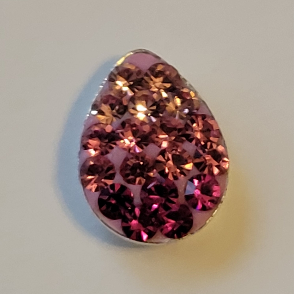 GUC Origami Owl Pink Sparkle Easter Egg Charm 🥚